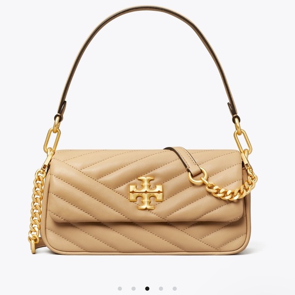 TORY BURCH NWT 💯AUTHENTIC Kira Chevron Flap - Picture 1 of 8